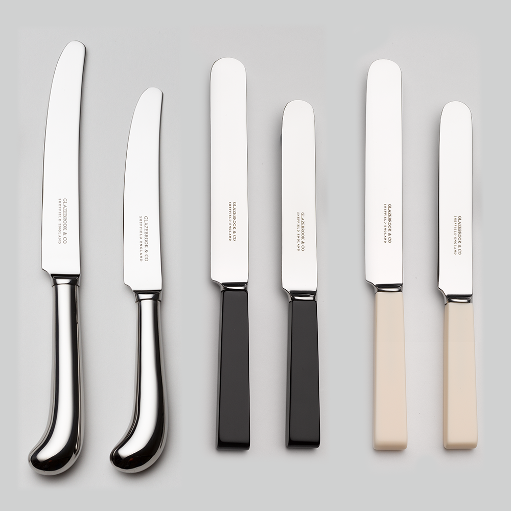 Alternative Knives Cream & New Black Handle Knives